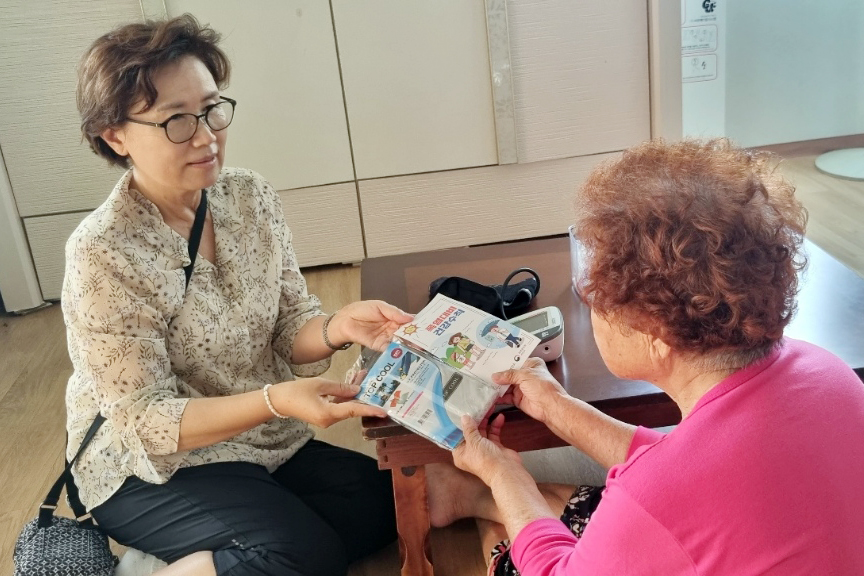 옹진군, 폭염 대비 취약계층 방문건강관리 본격 추진