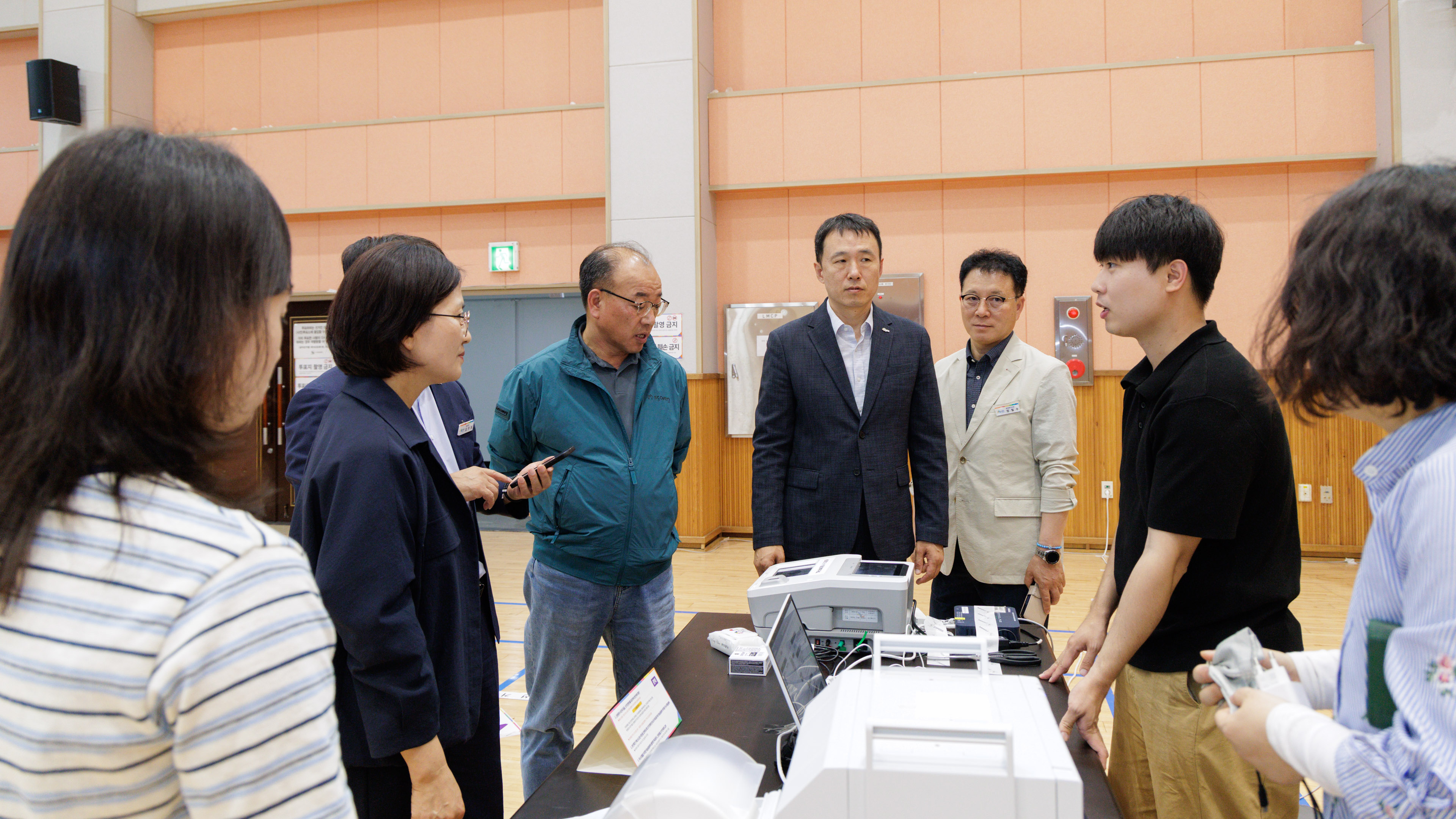 합천군, 제9회 지방선거 사전투표소 현장 안전 점검