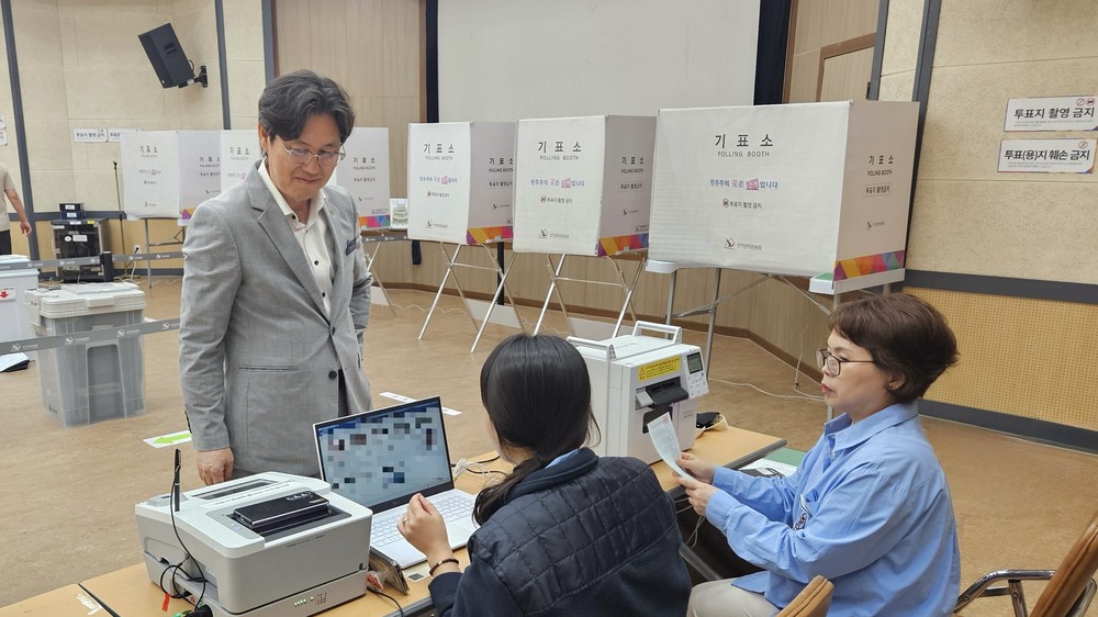곡성군, 제9회 전국동시지방선거 사전투표소 현장 점검