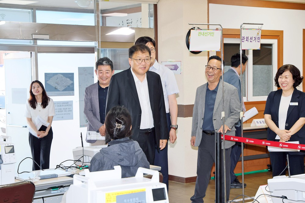 창원특례시, 사전투표 대비 현장 안전점검 강화