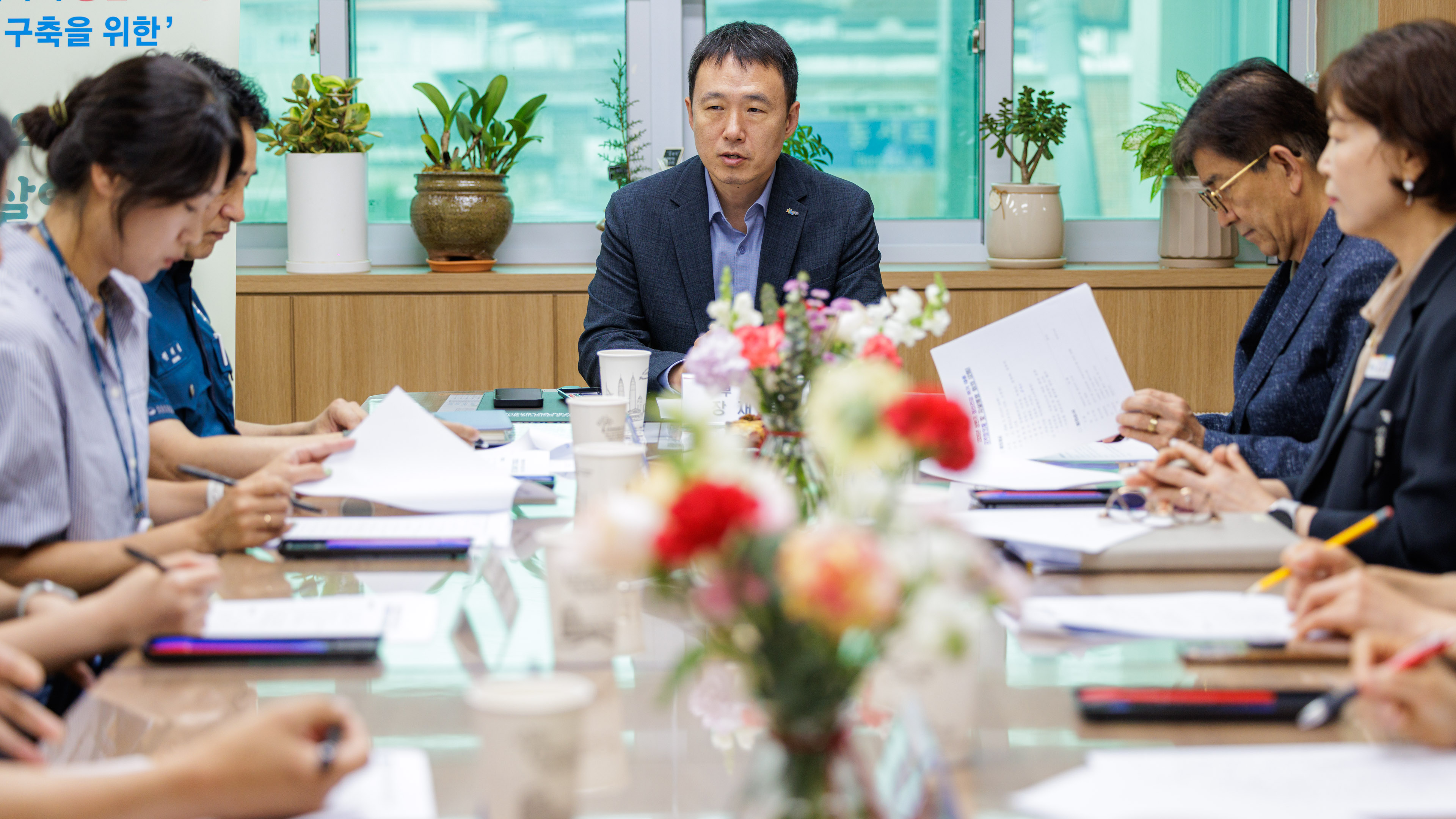 합천군, 정신건강 위기대응 지역협의체 및 자살예방 회의 개최