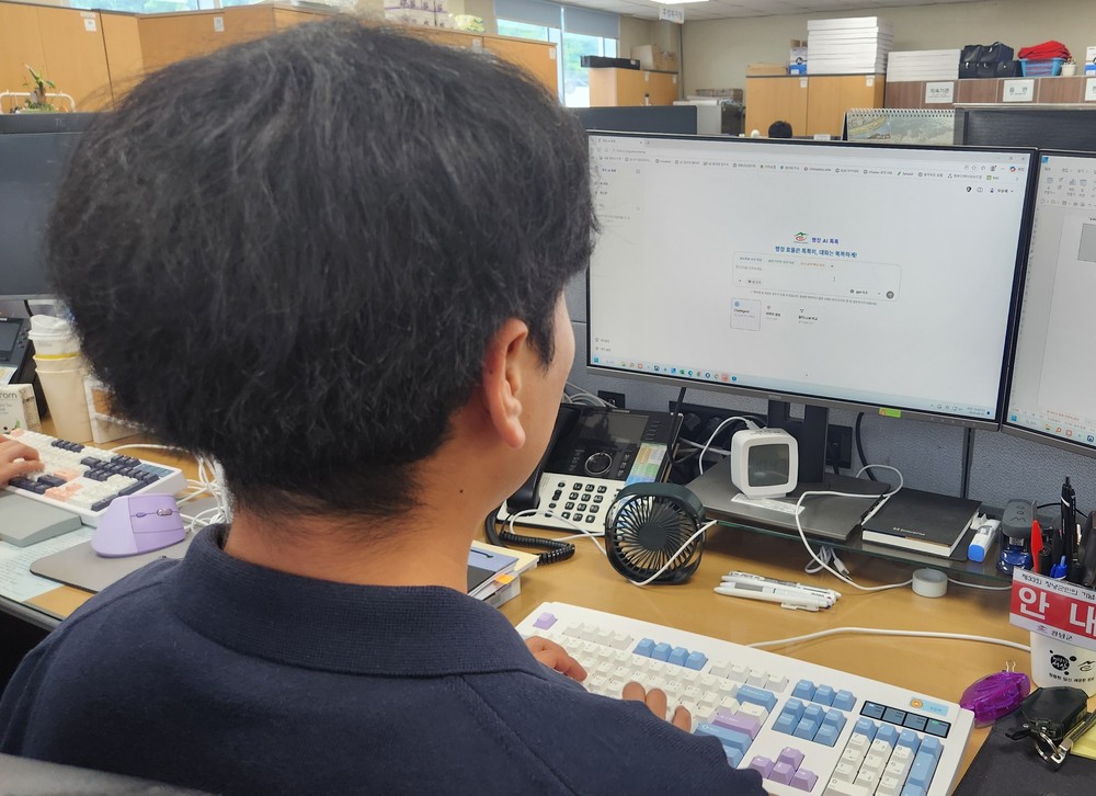 창녕군, 내부 업무용 AI 통합 서비스 ‘행정 AI 톡톡’ 운영 시작