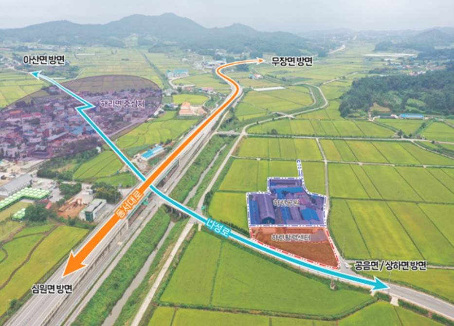 고창군 해리면 하련지구 농촌공간 정비사업, 농림축산식품부 기본계획 승인