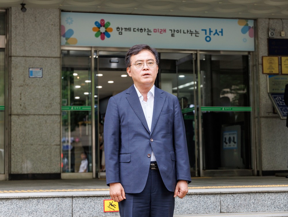 진교훈 강서구청장 재선 “구민 뜻 받들어 더 큰 강서 열겠다”