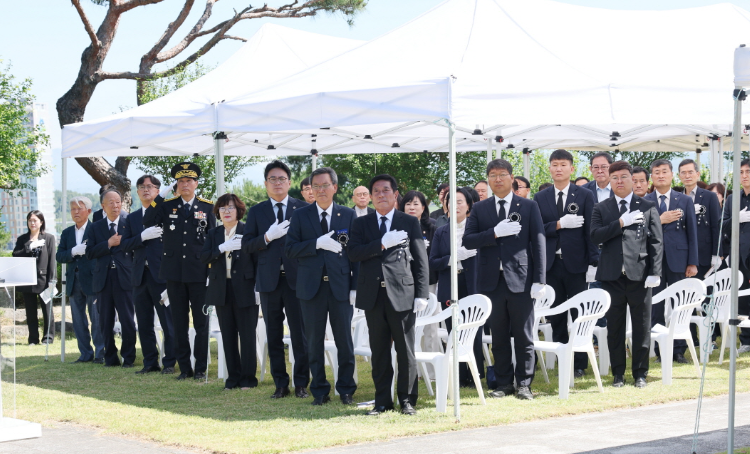 곡성군, 순국선열과 호국영령 기리는 현충일 추념식 거행