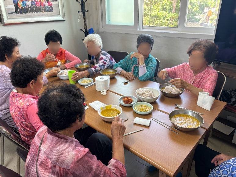 영광군, 농번기 마을공동급식 현장점검 실시