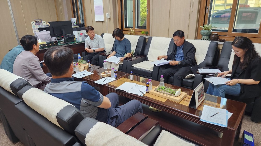 부계면, 공익직불금 심의 통해 농업인 지원 강화