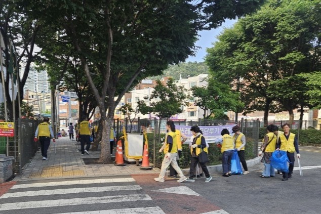 사하구 신평1동 통우회, 여름맞이 골목길 도시환경정비 실시