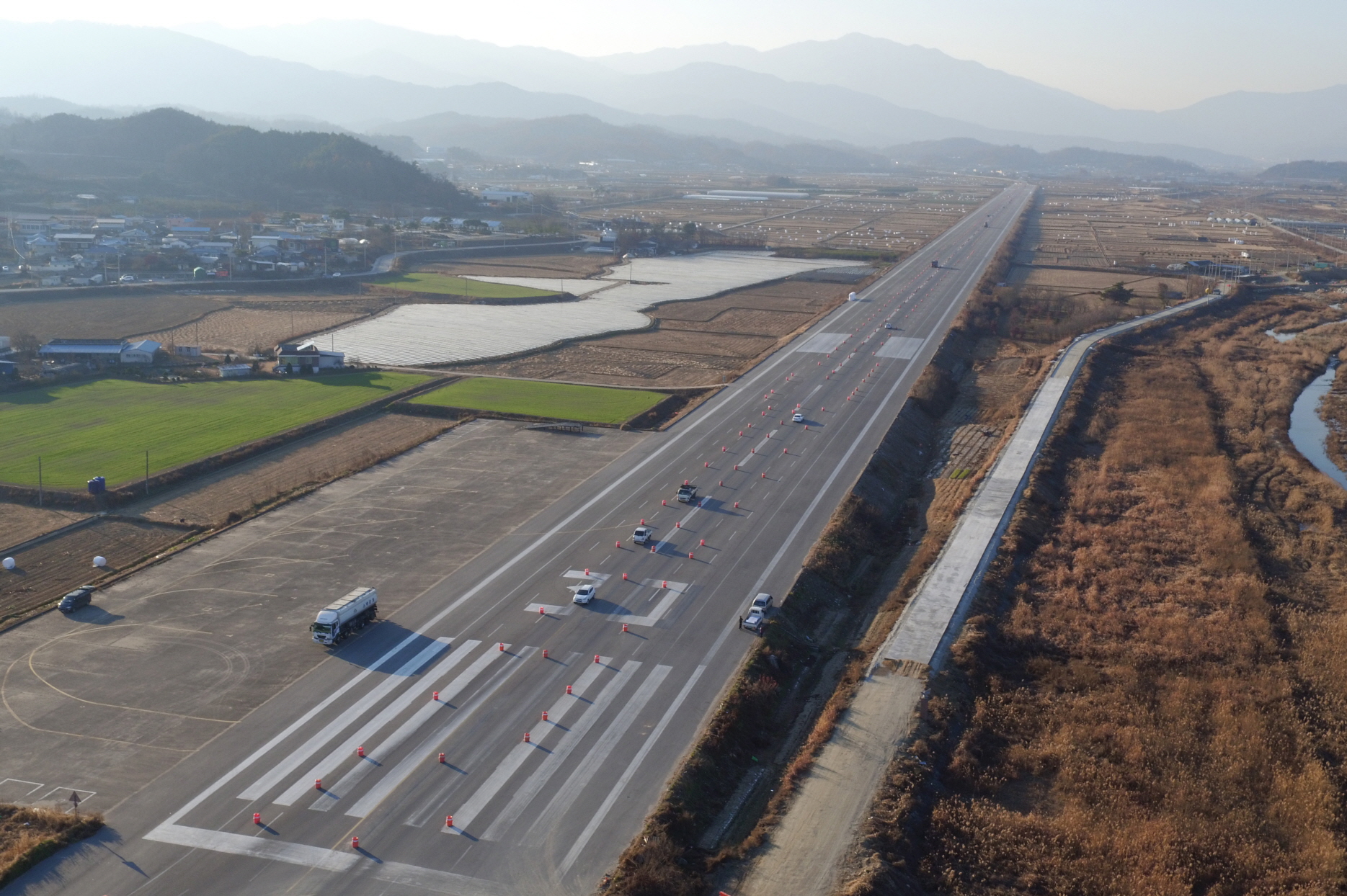 영주시, 17일 비상활주로 진출입로 통행 제한