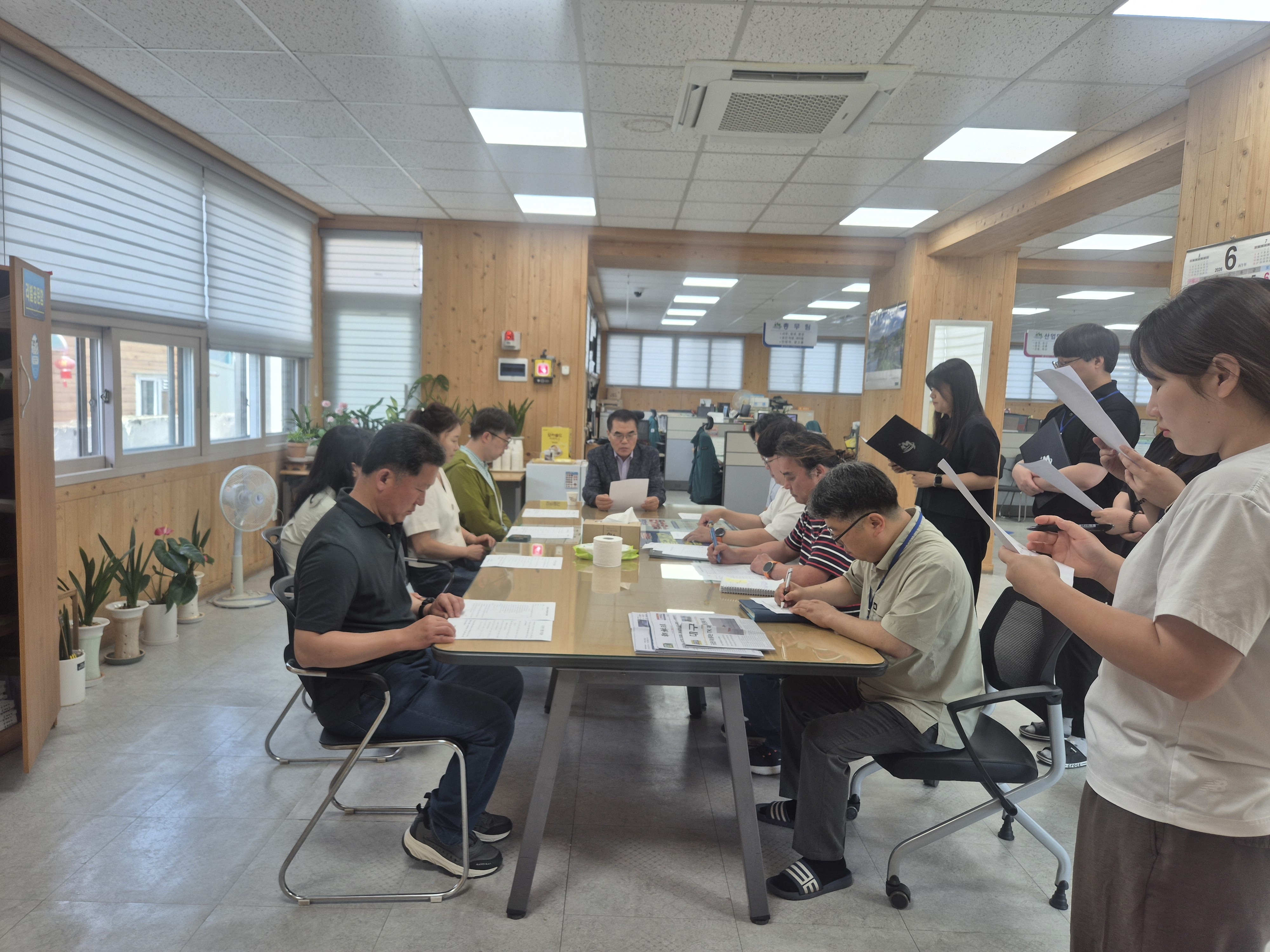 성주군 초전면, 신규공무원 청렴다짐식 개최