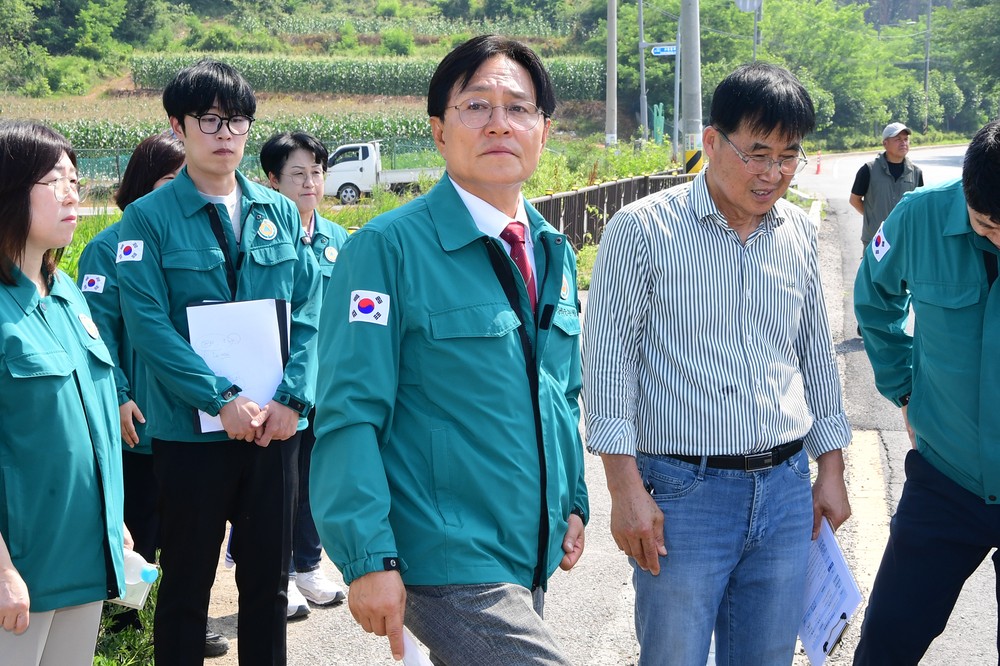 강화군, 주민이 직접 지목한 위험 현장 찾아 합동 현장점검