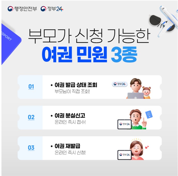 옥천군, 미성년자 여권 재발급·장애인증명서 온라인 발급 서비스 확대
