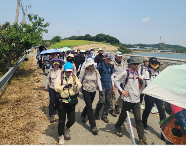 전국 걷기 동호인 65명, 진도 서해랑길 완주… ‘7월 예약 쇄도’