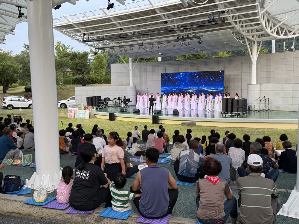 합천예총, 초여름 밤 수놓은 “숲속음악회”성황리 개최