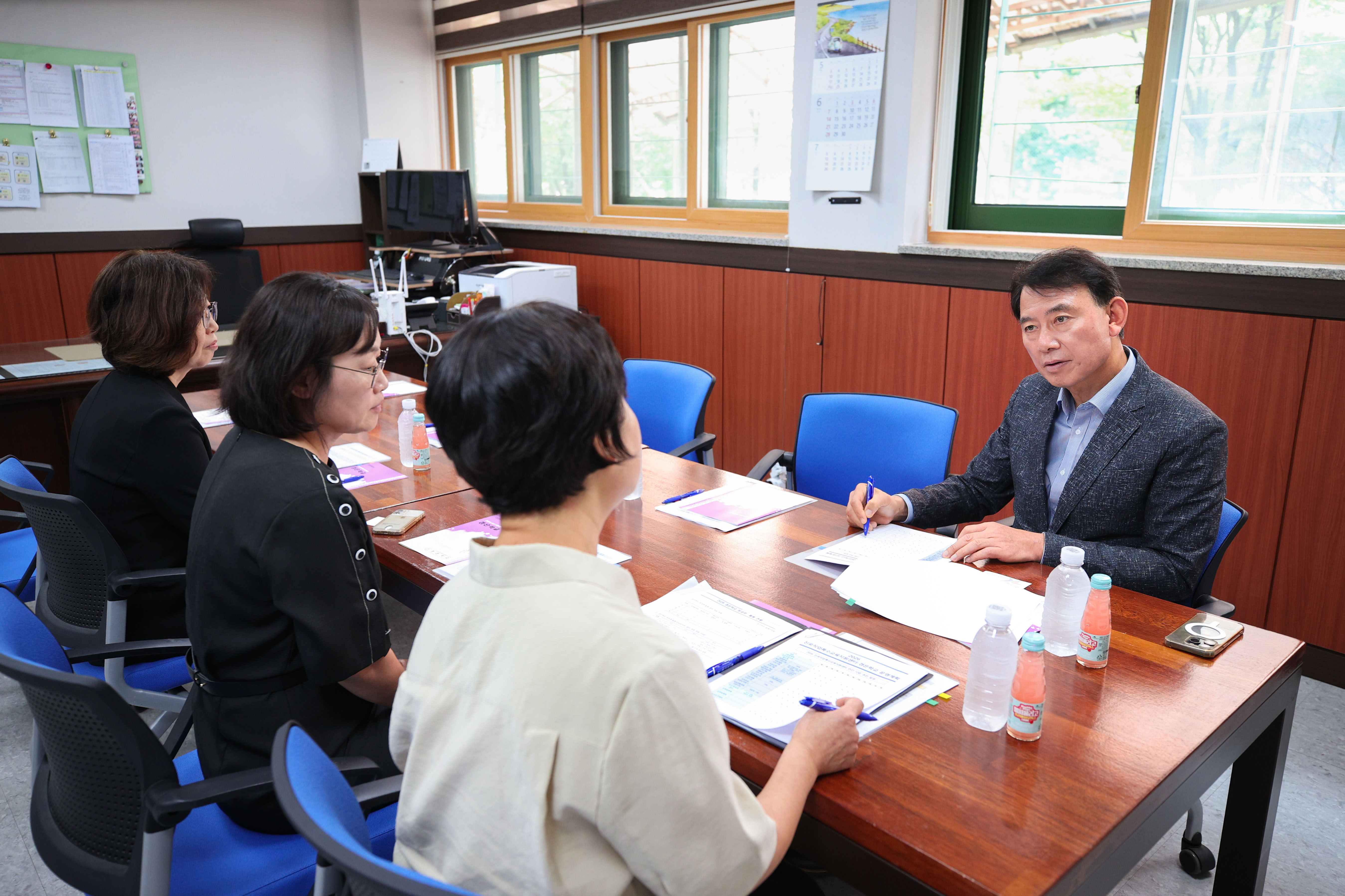 최현덕 남양주시장 당선인, 경은학교 방문…“장애 학생 통학 안전 챙기겠다”