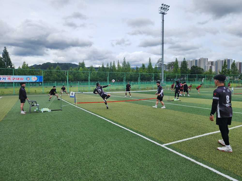 제27회 사천시장기 족구대회 개최