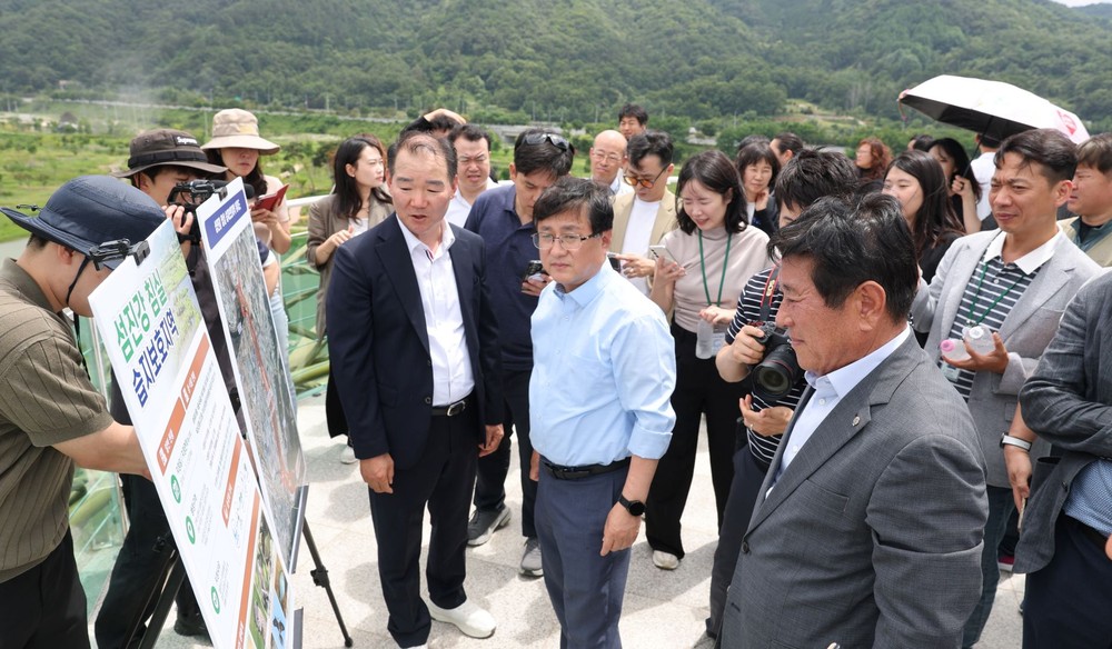 기후부 장관, 곡성 침실습지 방문 섬진강 통합관리 거점 역할 주목