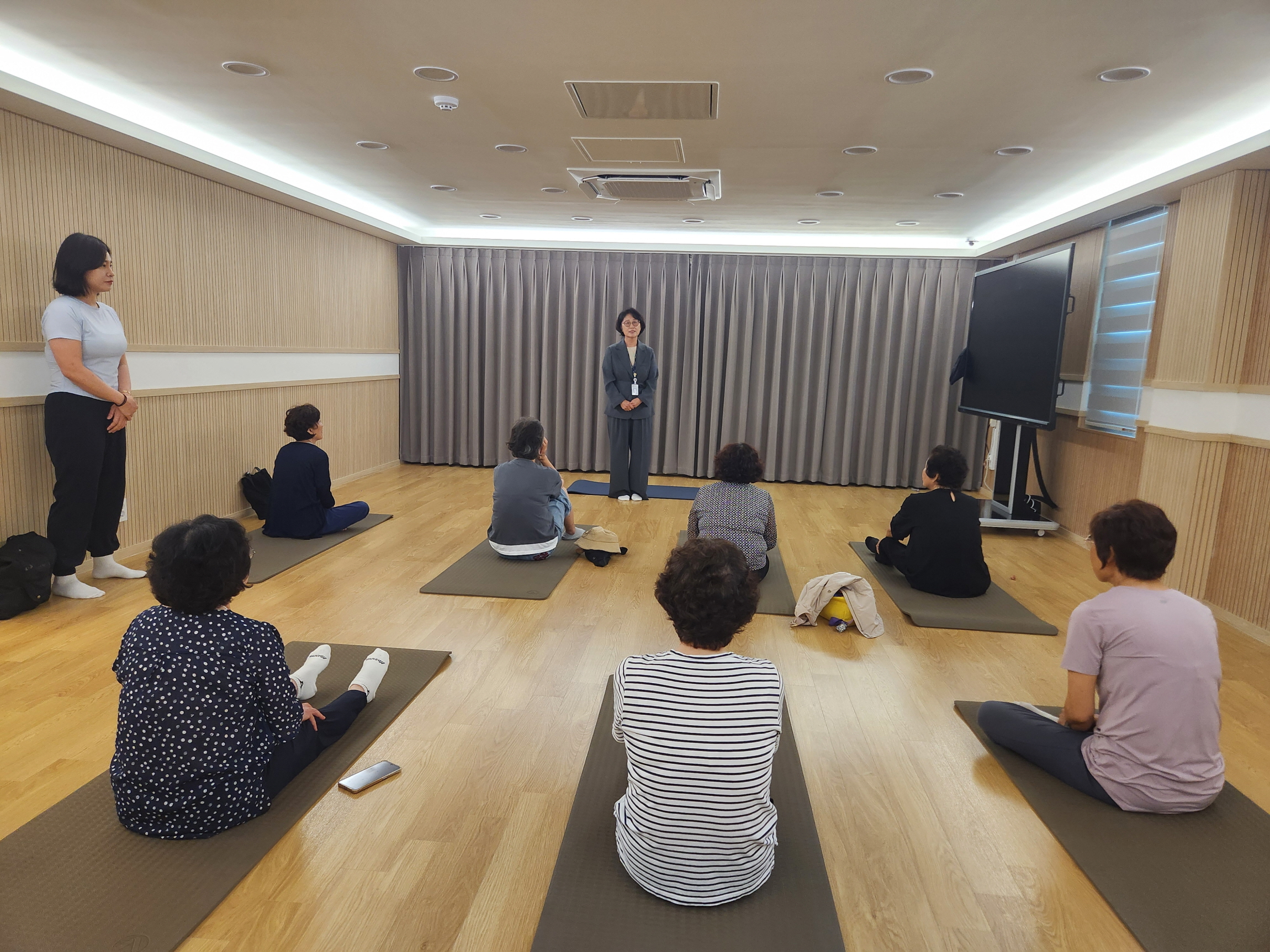 구리시, 동구시민건강증진센터 힐링 프로그램 시범 운영 시작