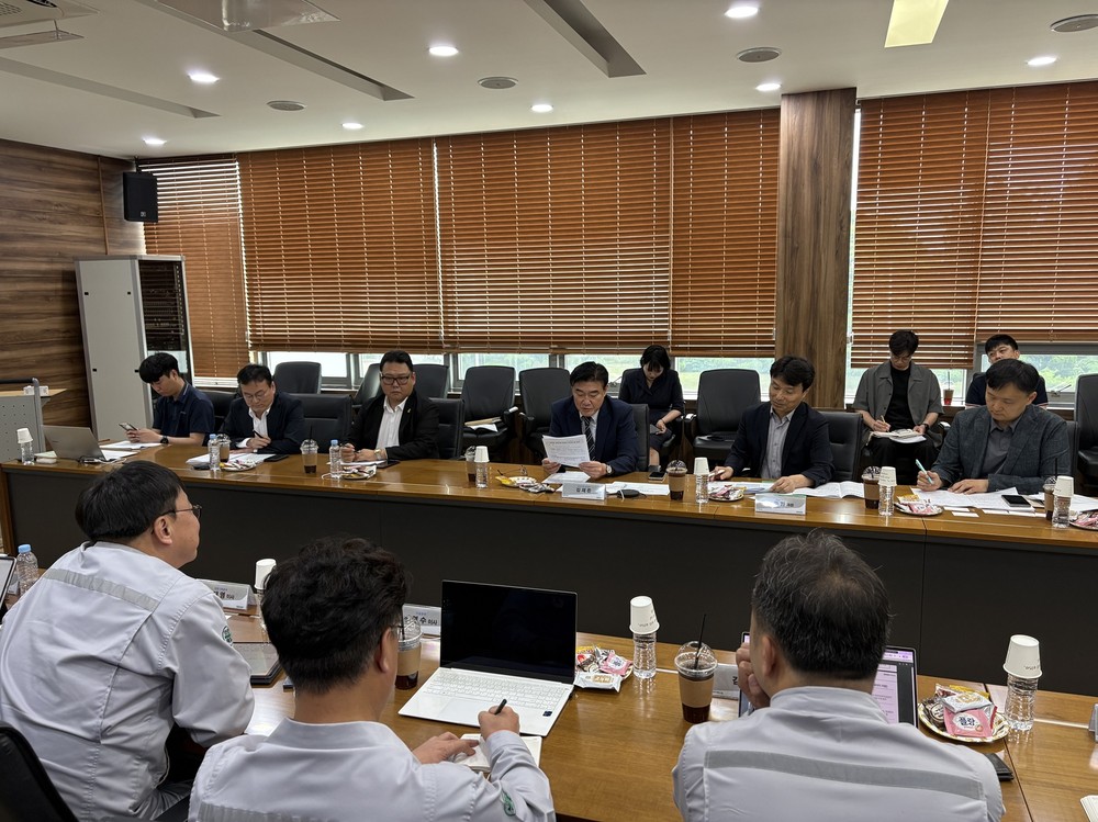 김재준 군산시장 당선인, 세아베스틸 군산공장 찾아 현장 목소리 청취