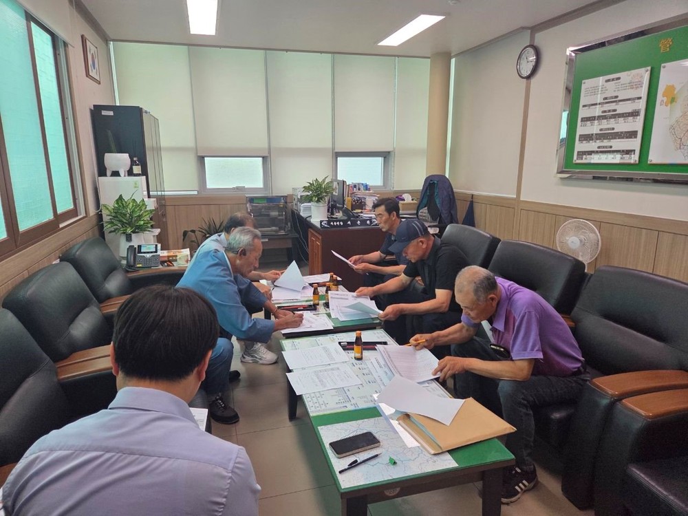 공주시 계룡면, 임업·산림 직불제 조사위원회 개최