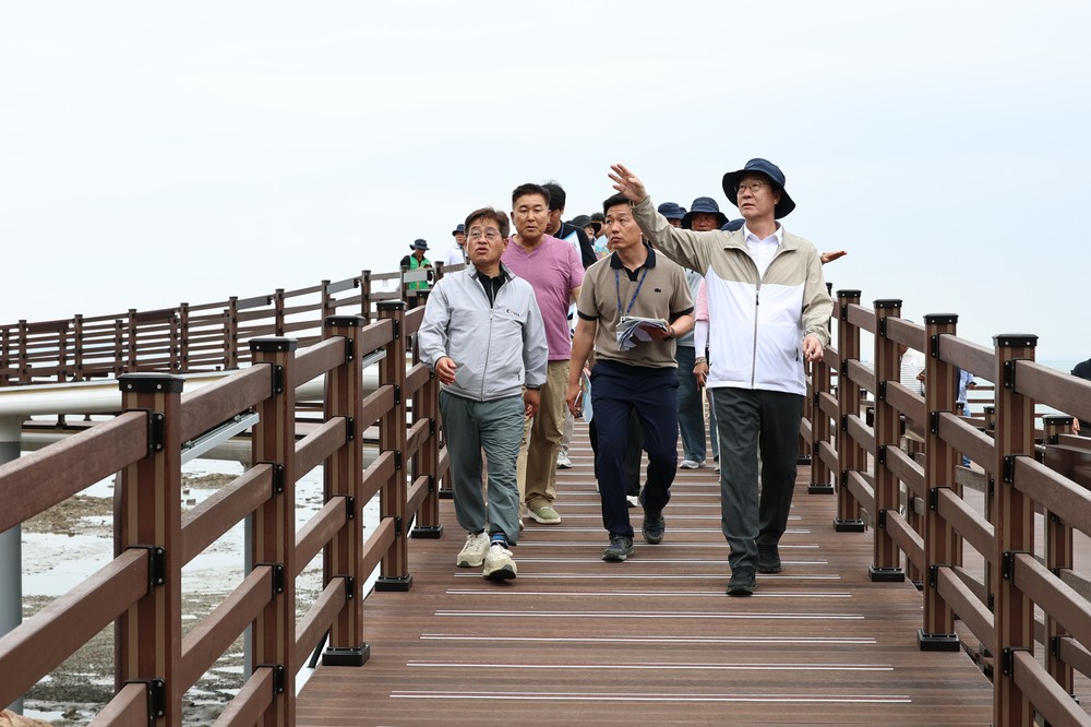 정명근 화성특례시장, ‘황금해안길’ 임시개통 전 최종 점검 지휘