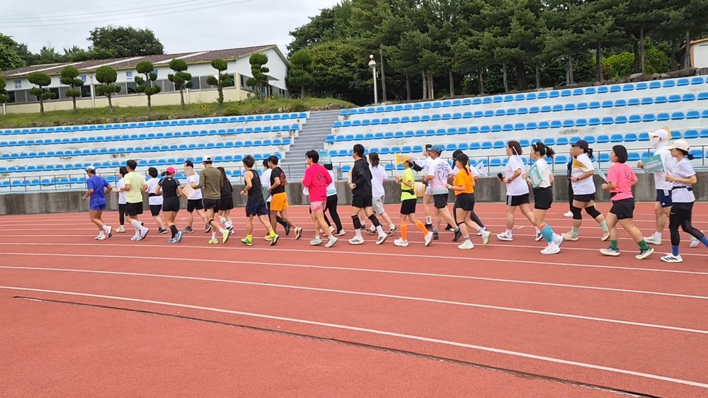 사천시정신건강복지센터, 생명사랑 러닝크루와 함께 자살예방 캠페인 실시