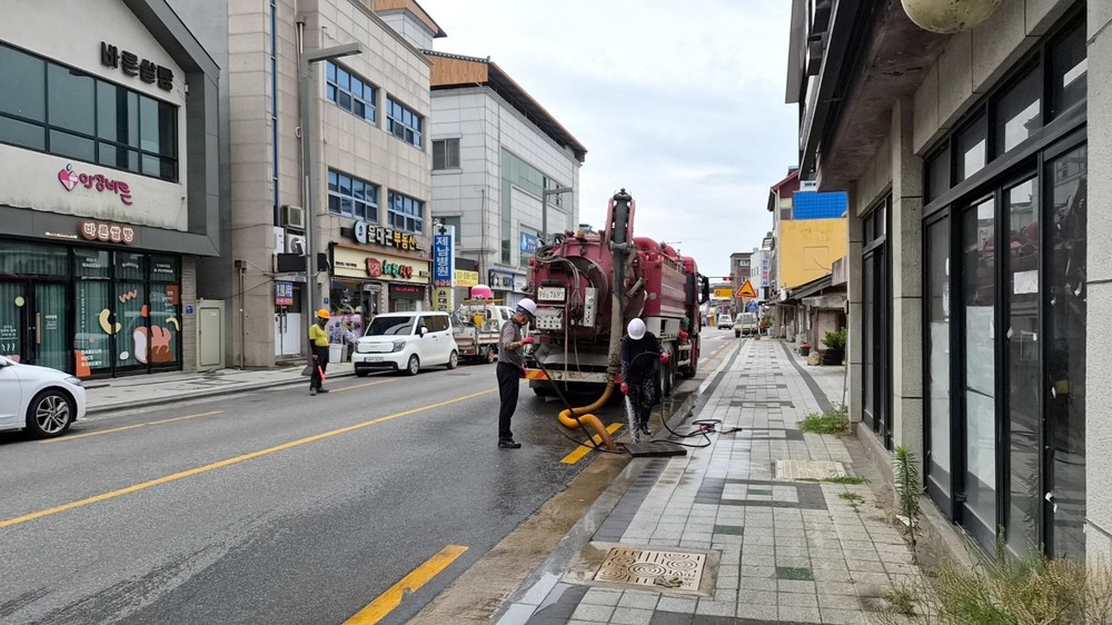 의성군, 우수기 대비 우·오수관 준설사업 시행