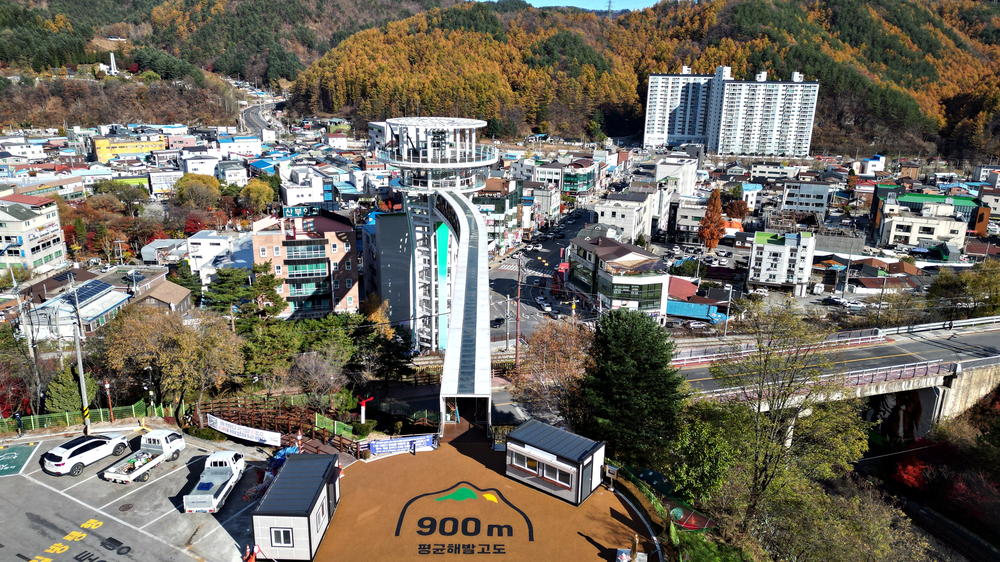 태백타워브릿지 전망대 7월 초 개방…새로운 관광 거점 조성