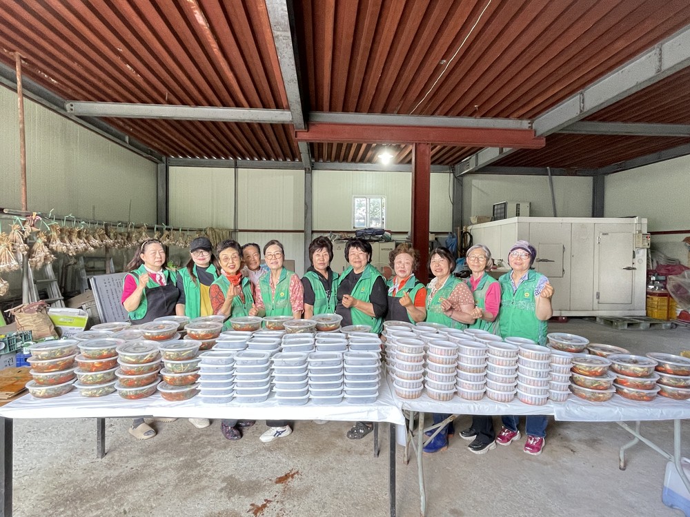 금산군 군북면새마을회, 사랑의 반찬 나눔 봉사