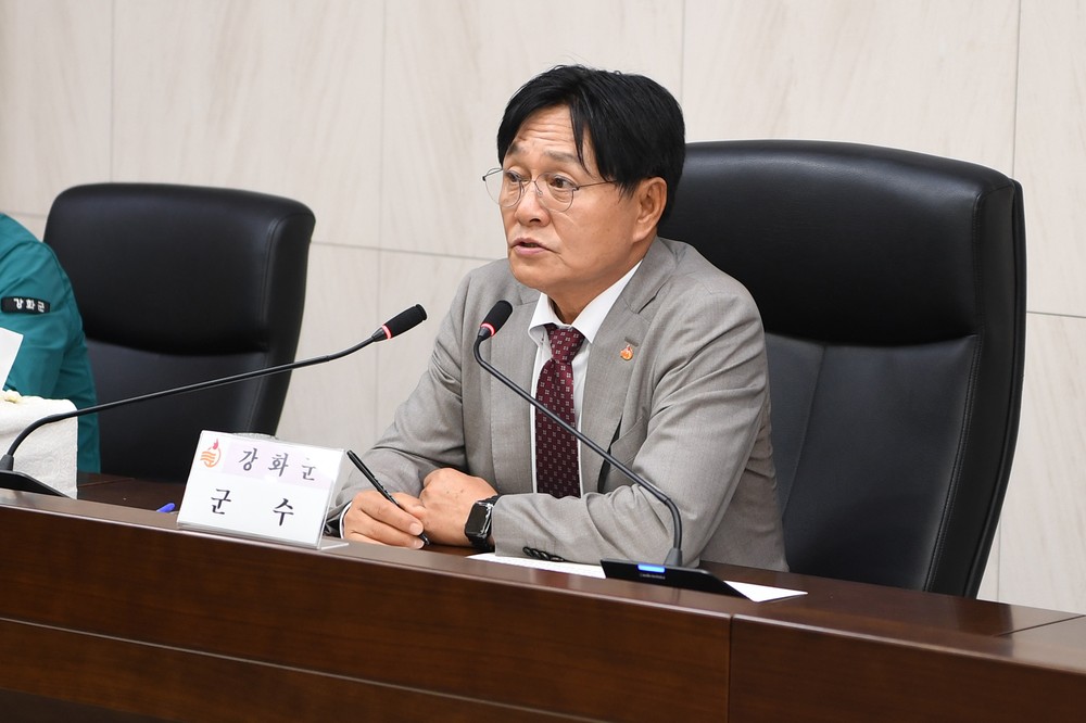 박용철 강화군수, “작은 위험도 놓치지 말라… 중대재해 예방 총력”