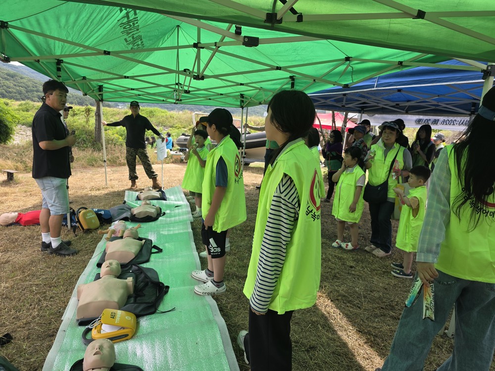 천안시 재난재해 전문자원봉사단, 재난대응 연합활동 실시