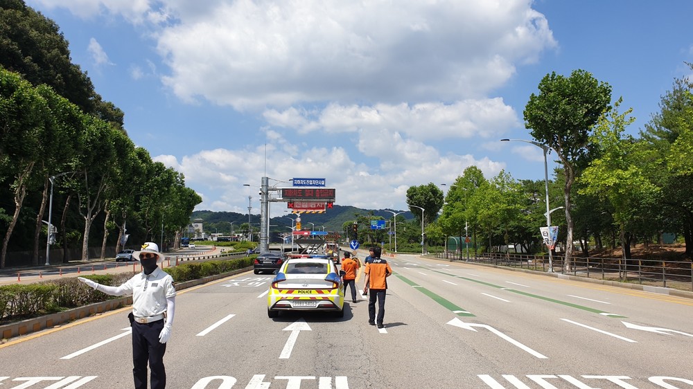 과천시, 지하차도 재난 대응훈련 실시…침수 위험에 신속 대응한다
