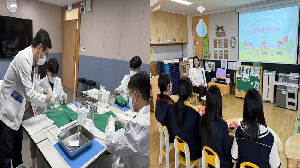 병원·어린이집이 배움터로… 서구 청소년 직업현장 체험 큰 호응