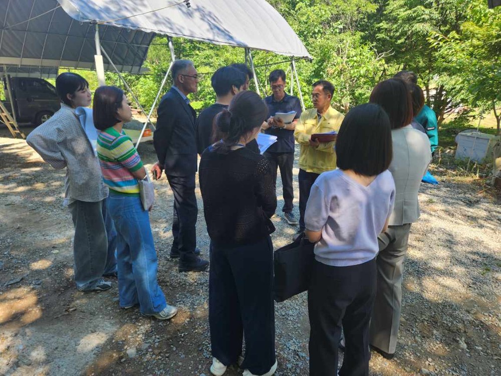 천안시, 하천·계곡 불법 상행위 집중 단속…행안부와 현장 점검