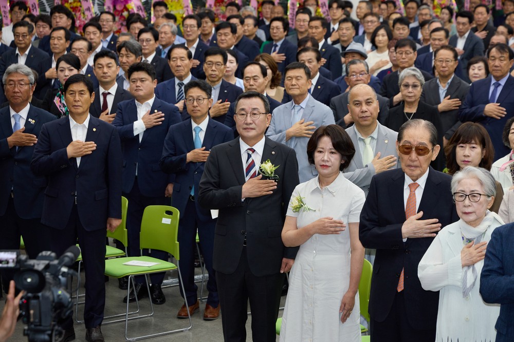제11대 강석주 통영시장 취임, ‘시민중심, 강한통영’ 민선9기 통영시정 힘찬 출항