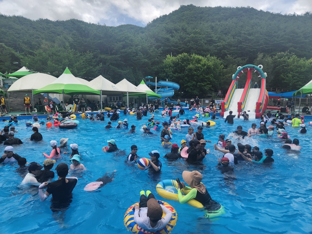 괴산 수옥정 물놀이장 7월 4일 개장