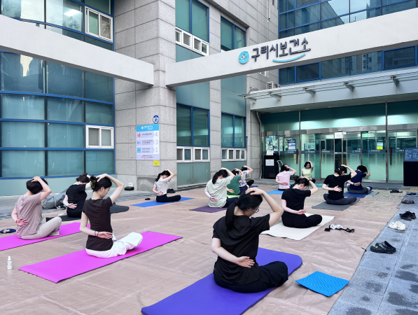 구리시 보건소, ‘우리동네 달빛 요가교실’ 성황리 마무리